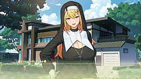 summer clover says, 'you're fired because of your giant cock in this harem game'