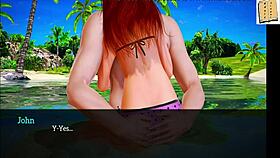 Redhead Amateur Shows Big Tits and Ass