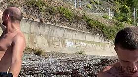 Homeless Students Gang Up on Beach Girl