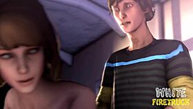 Is Max from Life is Strange ready for a hot threesome creampie?