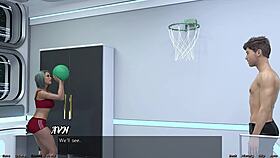 Stranded in space, the femdom mistress owes kisses