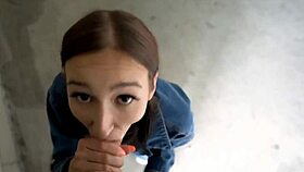 carmen rae gets her tight pussy fucked hard in doggystyle and blowjob 😈