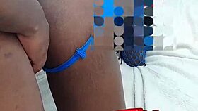 Iza Black Licks and Orgasms in Video Calls!