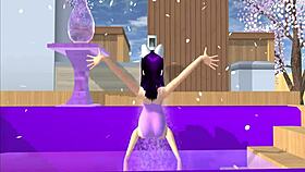 hey, wanna see a cartoon fox girl dance on your lap in sakura simulator?