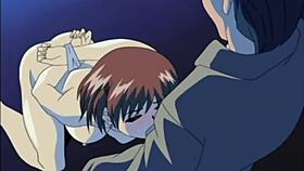 Bound hentai slut gets railed