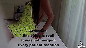 Watch this real tantric massage where the wife fucks the therapist's dick.