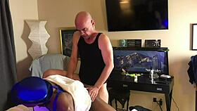 Gay black man gets plugged by twink