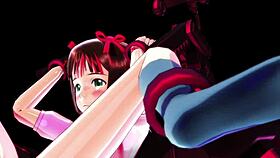 purupuru haruka faces the game challenge in episode 12, full of fun