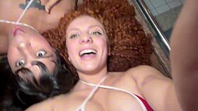 minha mulher deu a amiga dela de presente de natal, fizemos uma putaria natalina juntos