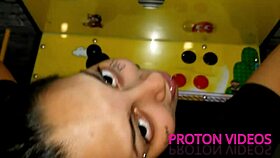 i fucked the nerd while she played the arcade game