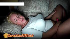 Horny BBW MILF Shows Off Big Tits And Ass On Webcam