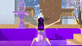 hey, wanna see a cartoon fox girl dance on your lap in sakura simulator?