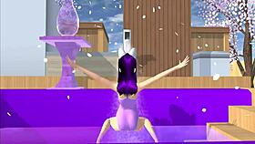 hey, wanna see a cartoon fox girl dance on your lap in sakura simulator?