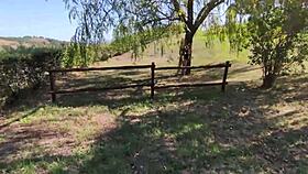 Flashing My Pussy In Public Park For Young Guy, Risky Squirt Help