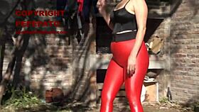 Argentinian Milf in Tight Leggings Drives Me Crazy