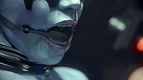 mass effect consulate scene part one in 3d animation.