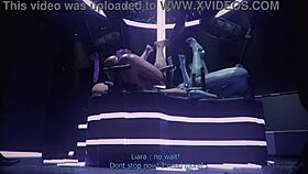 mass effect consulate scene part one in 3d animation.