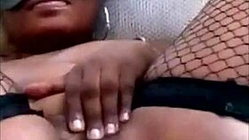 That Is a Juicy Pussy on Ebony Babe Getting Pounded Hard