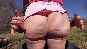 Big Ass MILF Struts Her Stuff in Sexy Skirt, Spreading Wide in Part 1!