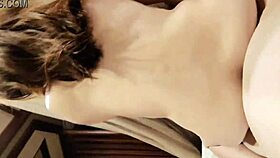 The queen masturbates in the open-air bath, then enjoys intense sex.