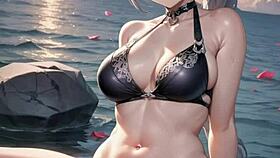 this 3d sexy asian babe has hot sex with a stranger 😍 pussy masturbation asmr