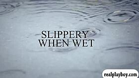 Two Babes Fucking Blue Dildo