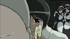 Bound hentai slut gets railed