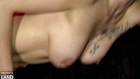 Mia & Emily drop to knees, taking cum in mouth and everywhere else