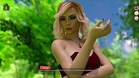 Helping the hotties in game