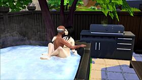 la nueva novia del abuelo en animacion 3d cartoon es tan linda 😊