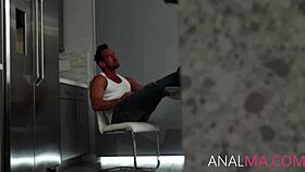 Cheating Milf Kenzie Taylor Performs Ass to Mouth in Kitchen