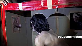 Suck that big black cock, twink!