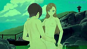 Chiaki Matsushita And Hiyori Shiina Intense Creampie Sex In Classroom Of The Elite Hentai