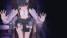 yinlin and baizhi explore anime hentai together