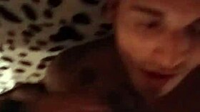 guto and the well-endowed black guy go bareback in nude scene. they explore each other's bodies intensely.