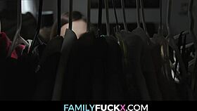 cute teen 18+ gets her tight pussy drilled by step dad. damn, so hot! 🔥