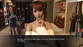 Lena dates on beach, handjob with shaved pussy.