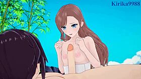 Chiaki Matsushita And Hiyori Shiina Intense Creampie Sex In Classroom Of The Elite Hentai