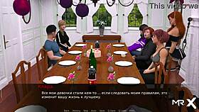 Dusklightmanor Redhead Fucked Hard on Dining Room Table E1 63