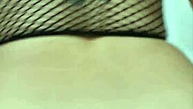 latina wife gives blowjob to lucky follower