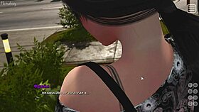 My bully turns into my lover in this intense hentai gameplay session