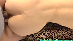 Amateur eurobabe get facial after posing nude