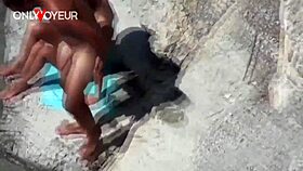 i’m so horny watching this teen 18+ flash shaved pussy on nude beach