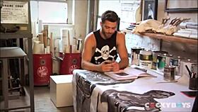 Model screams in ass-fucked threesome!