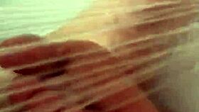 Hungarian Babe Sheds Nylon for Steamy Shower Footjob