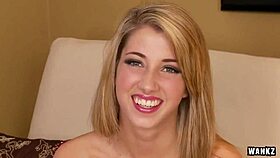 Wankz captures blond teen 18+ Jessica bent over and exploited in hardcore doggystyle