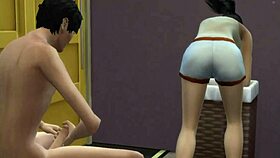 Madrastra, what if your hijastro breaks your pussy alone?