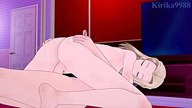 klara and nonna having intense sex in girls und panzer hentai 😏