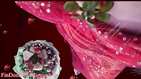 feasting on food in financial domination style