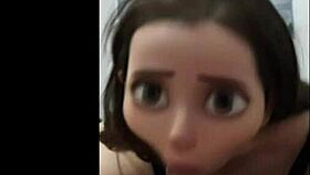 le encanta ser mi muñeca sexual